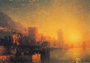 Ivan Aivazovsky The Island of Rhodes France oil painting artist
